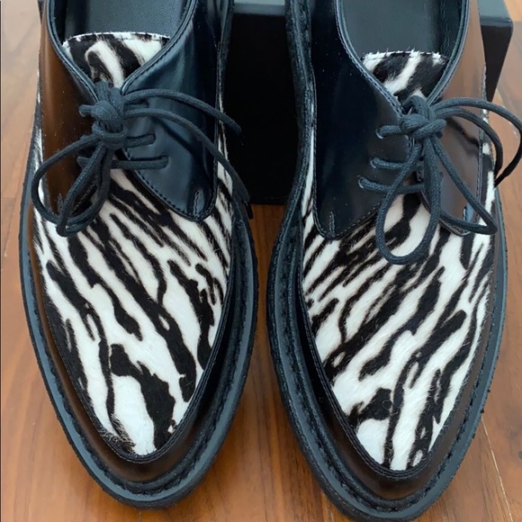 Saint Laurent Zebra Print Creepers - Picture 5 of 15